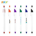 BKS Custom Logo Banner Animal Ballpoint Pen 1.0mm Writing Width Novelty Plastic Promotional Gift Pen Black Ink