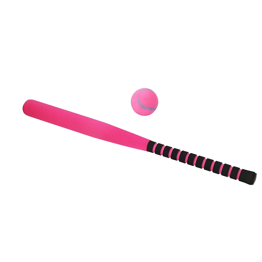 Factory Custom Made 16 Inch Mini Youth Baseball Bat Set Outdoor Sports NBR Rubber Soft Foam Customizable Plastic Baseball Bat