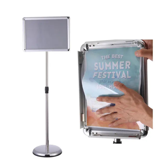 Poster Display Stand Snap Frame