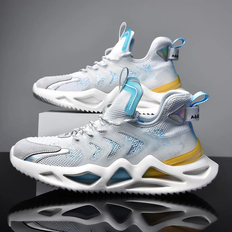 Chain Detail Chunky Sneaker  Fashion Sneaker for Men Running Sneakers