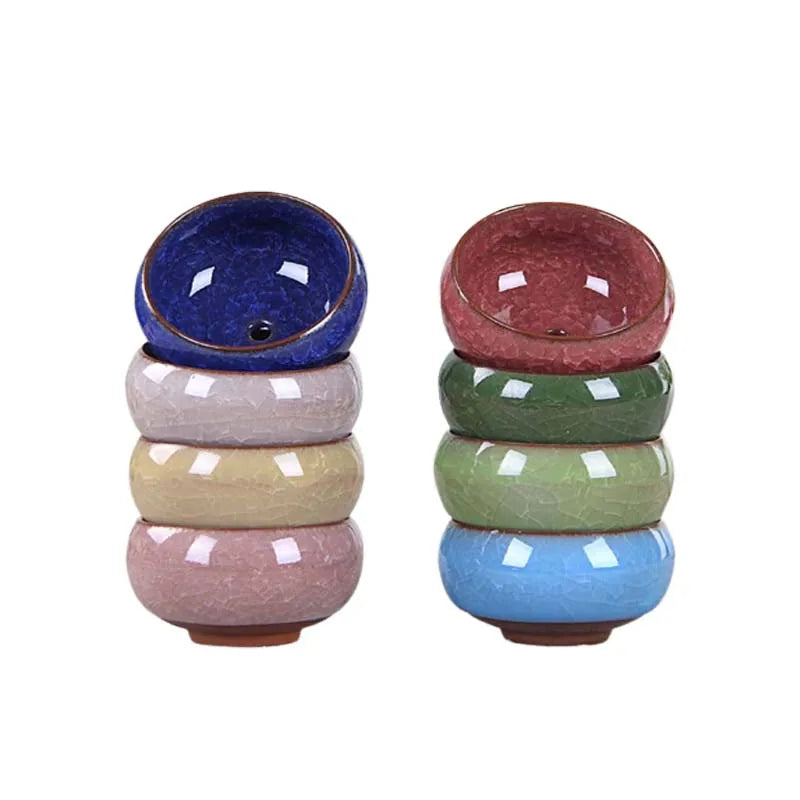 Flower Pot Delicate Practical Ceramic Compact Mini Simple Succulent Plant Planter FlowerPot for Garden Home