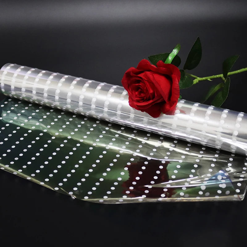 BOPP Clear Cello Roll Cellophane Wrap Crafts Gift Giving