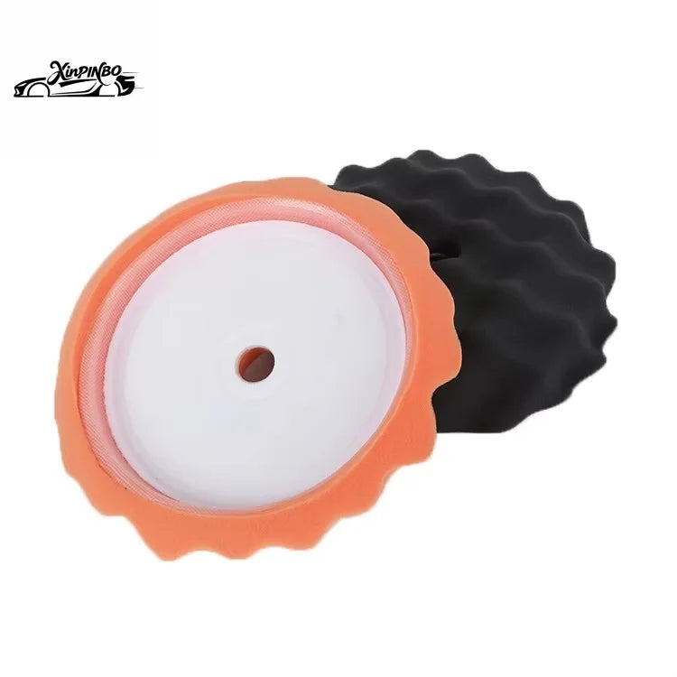 New Dish Car Polishing Pad Car Care 180mm Wave Smart Pad Foam Medium Cutting Pad Polishing