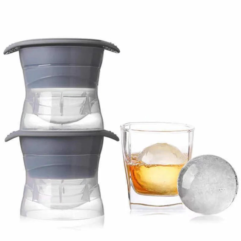 New Product Ideas 2024 Sphere Ice Molds Silicone Freezer Press Ice Ball Maker Mold for Large Round Craft Whisky Ice Balls