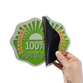 Custom Weatherproof Advertising Car Sign Magnet Car Door Magnetic Sticker