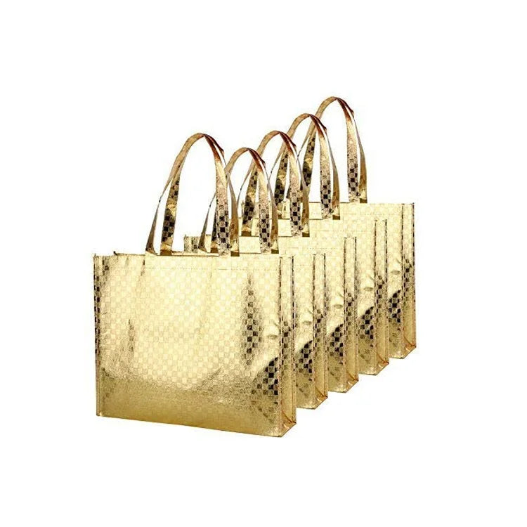 Custom Logo Reusable Polypropylene Bookstore Shopping Tote Laminated Non-Woven Bag Promotional with Custom Logo