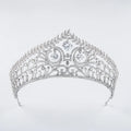 Princess Caroline of Monaco Crown High-end Bride Wedding Zircon Crown Retro Wedding Tiara