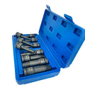 7pcs Screw Extractor Set Damaged Bolt Remover Drive Impact Socket Bit Screw Bolt Extractor Set for Broken Hand Tool