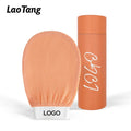 Customize Logo Body Bath Hammam Kessa Peeling Gloves Bath Exfoliating Scrubber Gants Exfoliantor