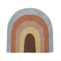 Large Semicircle Rainbow Baby Play Rug Mat Soft Floor Carpet for Teen Girls Kidsroom Bedroom