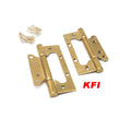 Golden Stainless Steel 304 Butterfly Door Hinge Soft Close Bearing Door for Bedroom Kitchen Bathroom Use