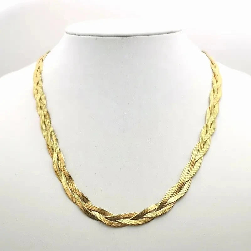 Dainty Rolo Snake Chain Stackable Necklace White Shell Rectangle Pendant Layered Necklace for Women