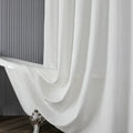 Hotel Style Modern Luxury Elegant Innovative Design White Shower Curtain for Bathroom/