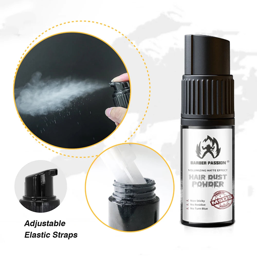 Custom Instantly Use Boldify Hair Volumizing Styling Barber Powder Spray for Men Hair Custom Label