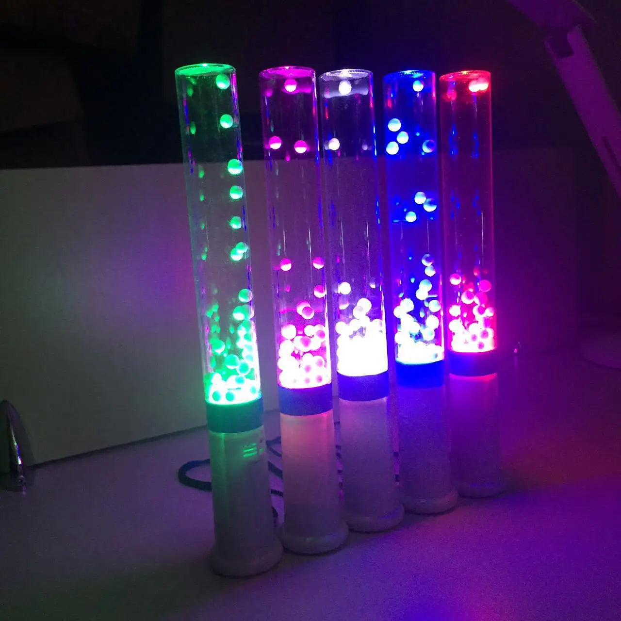 Wholesale Blank 15 Colors LED Cheer Tube with Custom Logo Silkscreen for Event Props