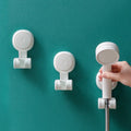 TAILI Durable Two-Angle Bathroom Accessories Waterproof Shower Head Holder with Suction Hook for Bathroom