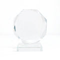 Blank Crystal Trophy Glass Award Clear Award Cup Prize Trophy Celebration Trophy Statues Desktop Decor for Decorative Plaques
