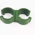 Gardening Universal Clip PP Plastic Rotatable Trellis Connector Bracket Parts for 16mm 20mm Dia Plant Stakes