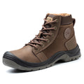 Oil Resistant Waterproof Black High Cut Crazy Horse Leather 1 Pair Welder Funky Steeltoe Men Shoes Safety Boots for Woman