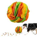 Soft Dog Snuffle Ball Chew Toy Durable Polyester Interactive Food Leaking Sniffing Foraging Mat Machine Washable for Training