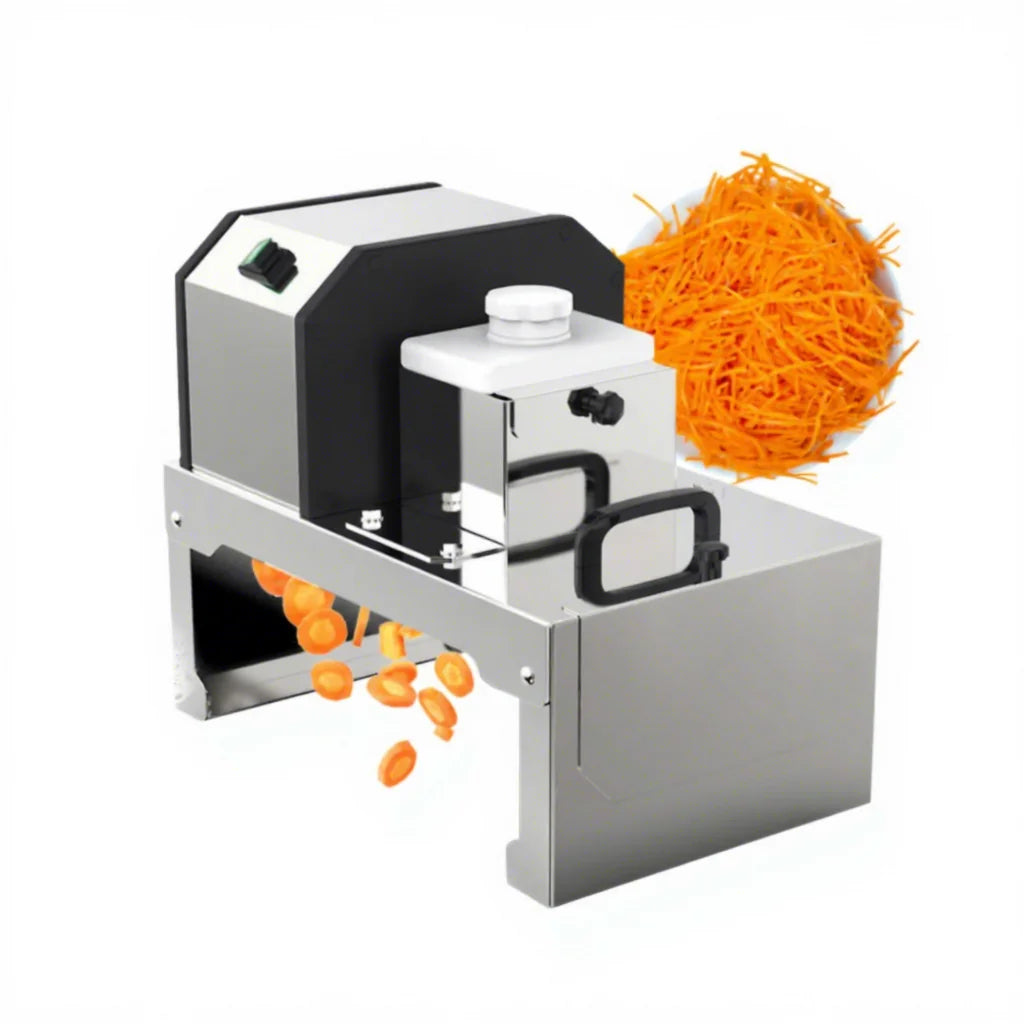 Full Stainless Steel Construction Electric Vegetable Cutter Cutting Machine Fruit Shredding Dicing Vegetable Slicer Machine
