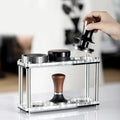 Custom Logo Powder Press Storage Rack Espresso Tamper Mat Coffee Filter Tamper Holder Espresso Tamper Holder Tamping Stand