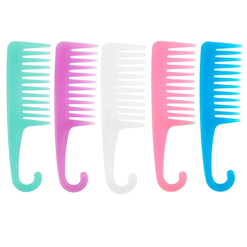 Barber Shop Equipment Professional Manufacture Anti Static Hair Care Products Wide Tooth Wave Curved Comb