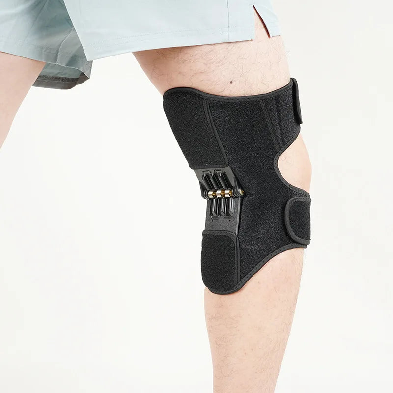 Knee Protection Booster Joint Support Spring Knee Stabilizer Pad for Weak Legs Old Cold Leg Sports Training Squat