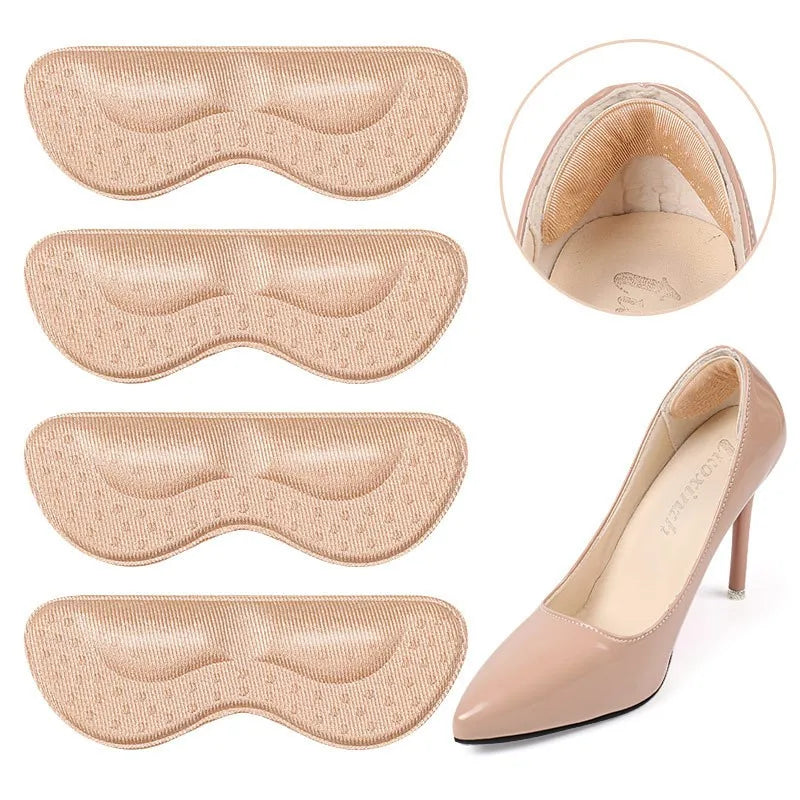 Comfort Heel Cushion Pads Memory Foam 1 Pair Kids Insole Shoe Insoles Back of Heel Grips Liner Warm Insole