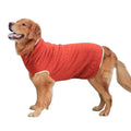 Hot Sale New Style High Collar Retro Solid Designer Dog Sweater Spandex Polyester Red Large Breed Winter