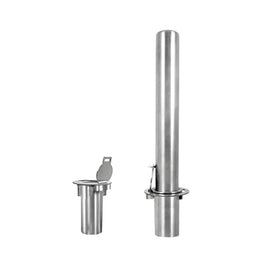 Outdoor Lockable Post Metal Stainless Steel Removable Parking Bollards Traffic Flexible for Footpath Safety