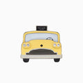 Zenos High-End Customized Yellow Car Genuine Leather Button Closure Credit Card Wallet for Men Women Gift OEM Customization