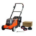 WOSAI Wholesale Adjustable Garden Tools Red Electric Self Propelled Lawn Mowers