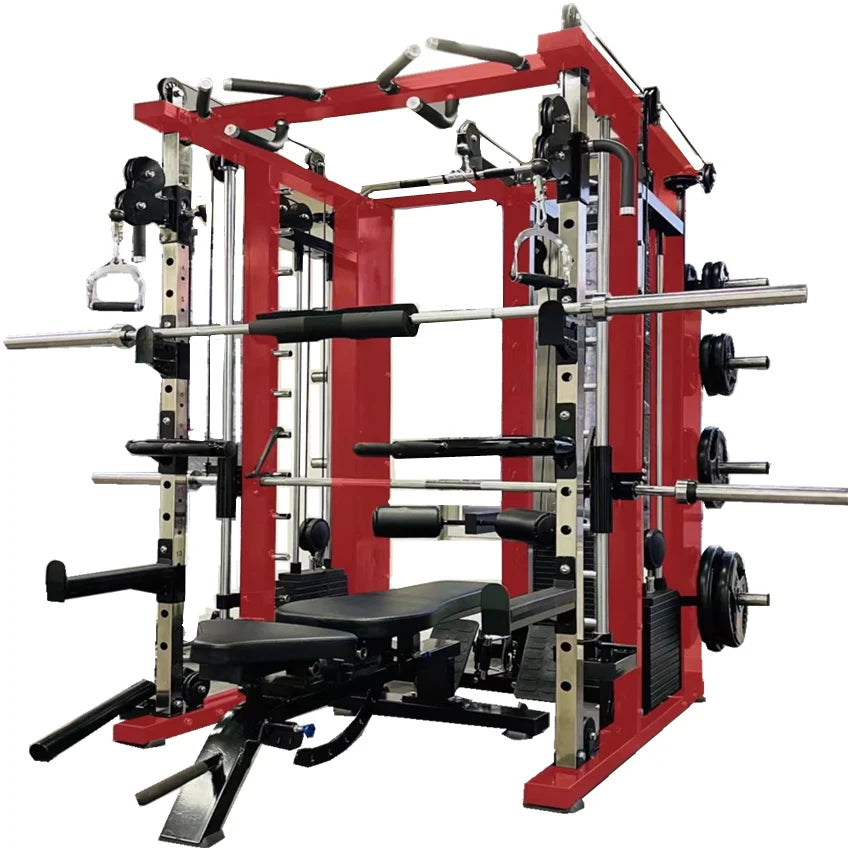 Gym Equipment Strength Training Body Building Multifunctional Exercise Machine Trainer Smith Machine Home Gym for Sale MegaBDM