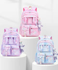 2024 New Personality Cartoon Schoolbag for Students Schoolbag for Girls Backpack for Children Lightweight Backpack