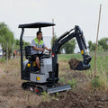 Free Shipping 2024 Cheap Mini  Excavator 1Ton 1.5Ton 1.8Ton 2.0 Ton Digger With Chinese Brand Famous Engine