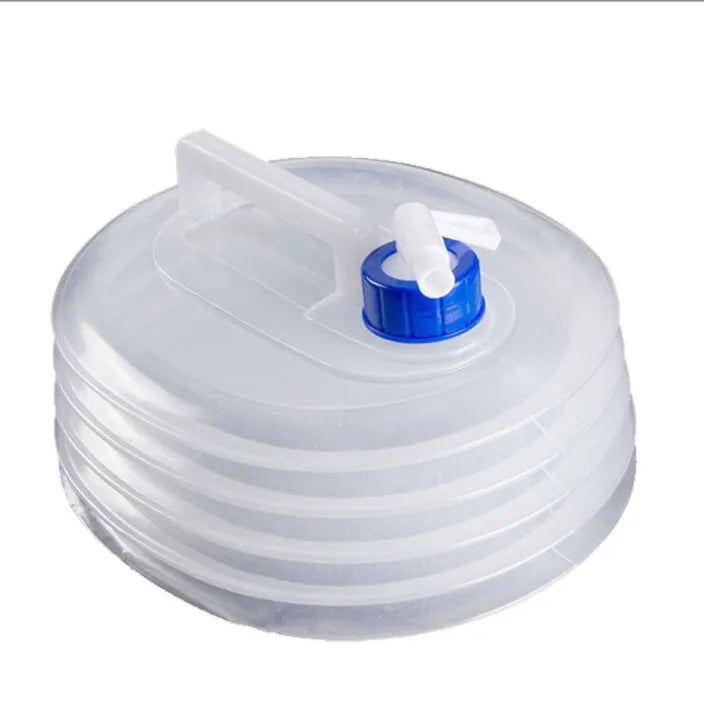Outdoor Camping Portable Multi-Capacity (3L-15L)Folding Telescopic Vacuum-Sealed Storage Bucket
