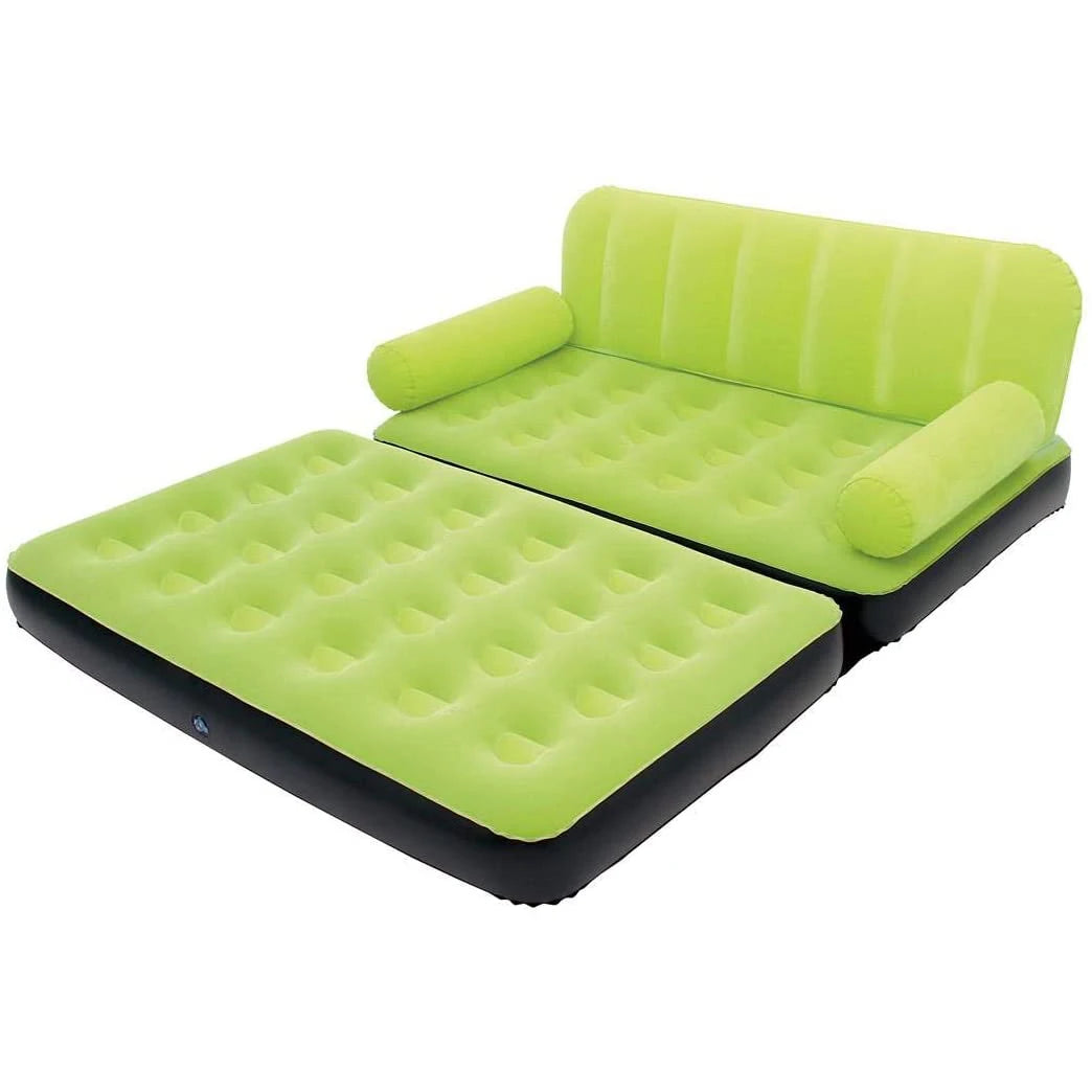 Waterhan Multifunctional PVC Inflatable Exercise Ball 105cm 20kg Capacity All Seasons Sofa Double Bed Model FSR4B4589 Packaging