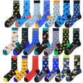 Whale Custom Woven Crew Socks Cotton Man Sock Private Your Label Oem Designer Custom Design Own Logo Men Dress Socks