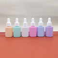 Wholesale Slant Shoulder Cylinder Glass Bottle 15ml Dropper Bottle Essence Essential Oil Bottle Skin Care Packaging