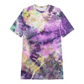 Custom Your Own Brand Free Design 180gsm Spandex Sublimation Print Tie Dye Plus Size Knitted Women's T-Shirt