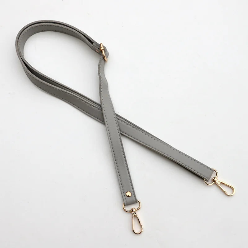 Functional Design PU Leather Belt Adjustable Strap Replaceable Shoulder Bag Strap Handle for Bag Accessories