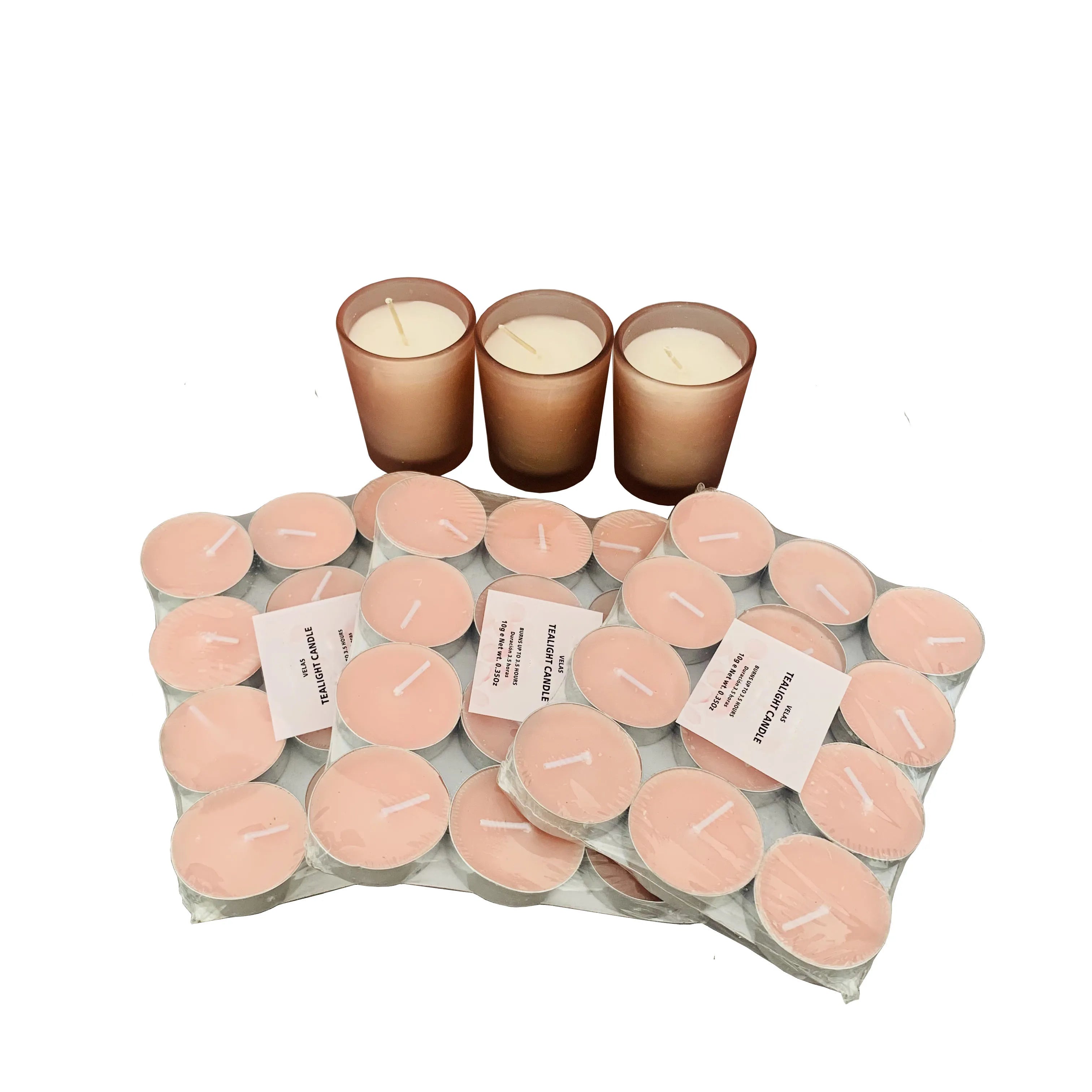 Factory Candle Private Label Glass Candle Smokeless Gift Set Natural Wax Glass Scented Candle