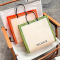 Hot Selling Promotional Logo Printed Foldable Reusable Shopping Tote Non Woven Bag With Handle 47*36*10cm