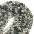 Raw Ore Smaragdite Loose Beads Handmade Knit Mixture Beads Strands Materials 4/6/8/10/12mm for Women Men Jewelry Making