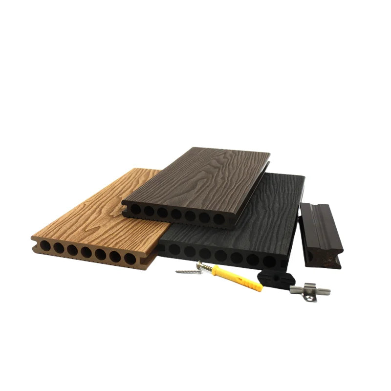 WPC Material Composite Wood Decking Outdoor Floor for Outdoor Living