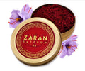 Custom Empty Spanish Golden 1g 2g 3g 5g 10grams Zaran Saffron Round Metal Tin Box Window Plain Gold Packaging Saffron Tin