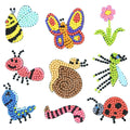Mini Anime Design Kids Cartoon Mosaic Stickers for Kids Phone Car Laptop Sticker DIY Handmade Diamond Painting Sticker