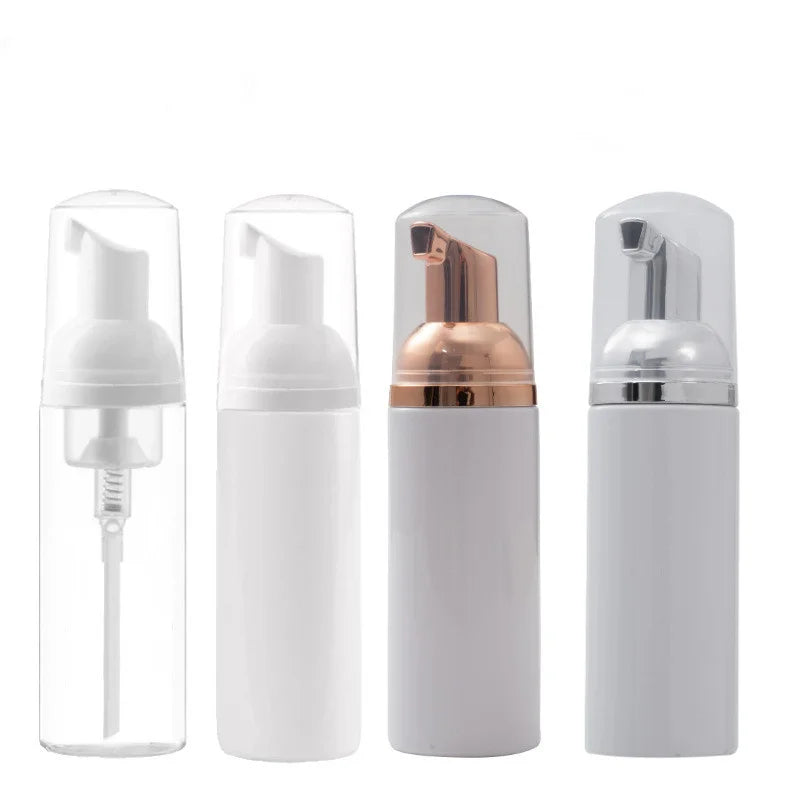 30Ml 60Ml 2 Oz 80Ml 100Ml 120Ml 150Ml 180Ml Gold Silver Rose Gold Pink Blue Frosted Matte Pet Airless Shampoo Foam Pump Bottle