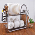 Long Life 304 Stainless Steel Material Large Capacity Sink Bowl Rack for Kitchen